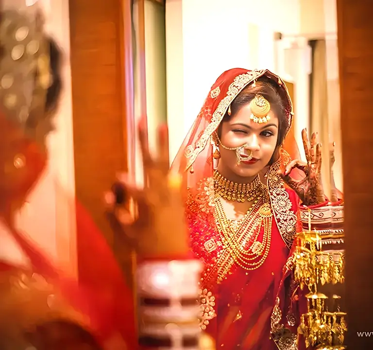 Pin by nand kishore on armlet | Bride photos poses, Half saree function  stills indoor, Funny wedding poses